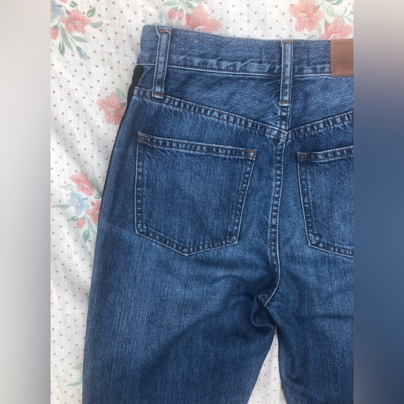 Madewell the Perfect Vintage Jean Black Velvet Tux Stripe - Picture 9 of 16